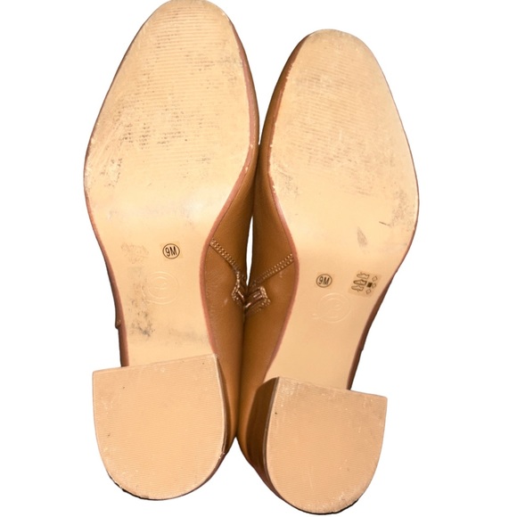 Chinese Laundry Women's Davinna Tan Leather Softy Kid Ankle Boots Size 9 - Picture 8 of 16